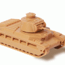 Британский средний танк "Матильда II" 1/100