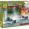 Сборные солдатики ZVEZDA Советский бронекатер Проект 1125, 1/350