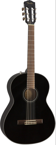 Fender CN-60S BLK 4/4 классическая гитара