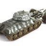 Сборная модель ZVEZDA Советский средний танк с минным тралом Т-34/76, 1/35