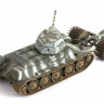 Сборная модель ZVEZDA Советский средний танк с минным тралом Т-34/76, 1/35