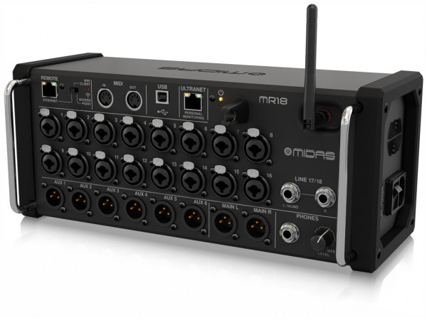 Цифровой микшер MIDAS MR18 Цифровой микшер MIDAS MR18