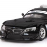 Машина "АВТОПАНОРАМА" BMW Z4 GT3, черный, 1/24, свет, звук, в/к 24,5*12,5*10,5 см