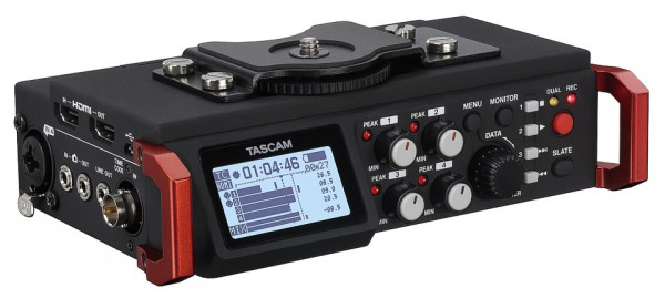 Аудиорекордер Tascam DR-701D 6-канальный портативный для DSLR камер