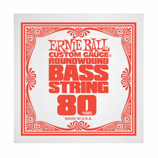 Ernie Ball 1680 струна для бас-гитары калибра 0080