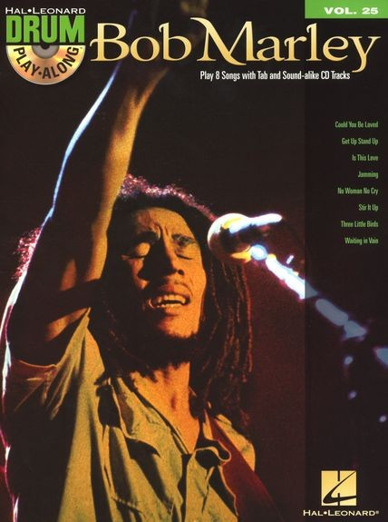 HL00701703 Drum Play-Along Volume 25: Bob Marley