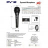 Вокальный комплект PEAVEY PVi 2G XLR с динамическим микрофоном, креплением и кабелем XLR-XLR