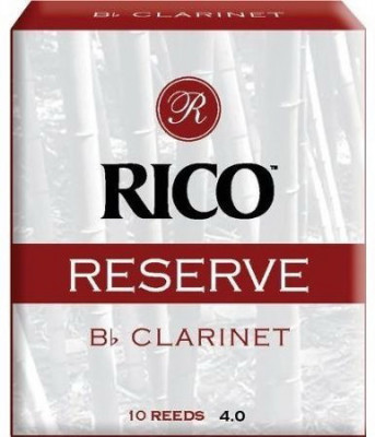 Трости для кларнета Bb Rico RCR1040 Reserve №4 10 шт