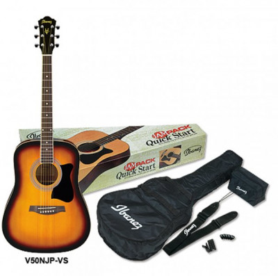 IBANEZ V50NJP VINTAGE SUNBURST акустическая гитара - набор