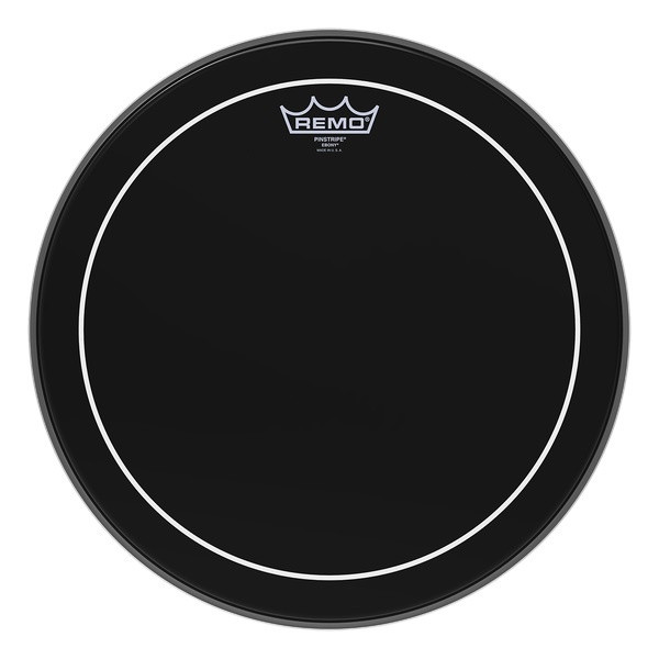 REMO ES-0613-PS Batter Pinstripe Ebony 13'' пластик