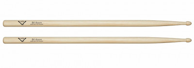 VATER VH5AAW 5A Acorn барабанные палочки, материал: орех, L=16" (40.64см), D=.570" (1.45см), деревян