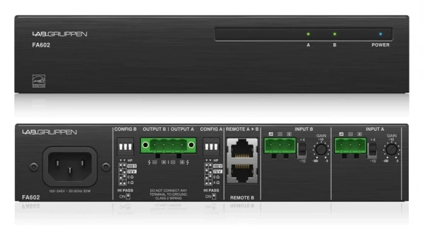 Усилитель мощности Lab.gruppen FA602 инсталляционный, класс D