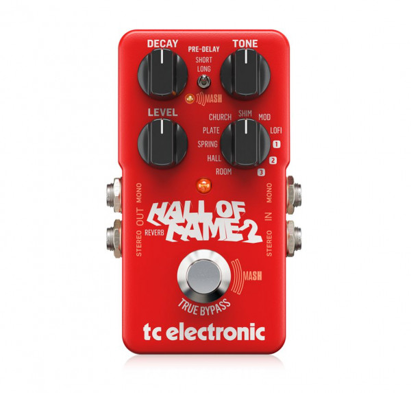 Педаль эффектов TC electronic HALL OF FAME 2 REVERB реверберации