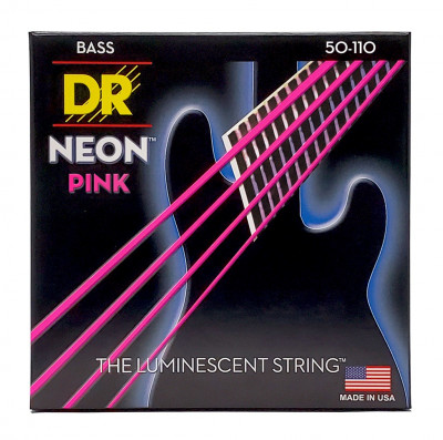 Комплект струн для бас-гитары DR NPB-50, 50-110