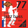 ROTOSOUND RS77LD JAZZ BASS FLATWOUND STRINGS MONEL струны для бас-гитары 45-105