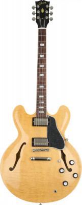 GIBSON 2019 ES-335 FIGURED DARK NATURAL полуакустическая гитара с кейсом