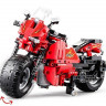 Радиоуправляемый конструктор CADA deTech гоночный мотоцикл (484 детали)
