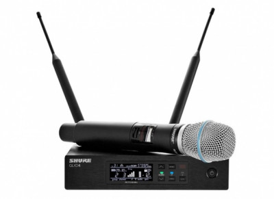 Shure QLXD24E/B87A P51 радиосистема аналоговая с радиомикрофоном