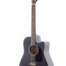 Акустическая 12-струнная гитара Fabio FB12 4020 черного цвета