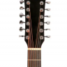 Акустическая 12-струнная гитара Fabio FB12 4120 черного цвета