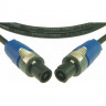 KLOTZ SC1-02SW готовый спикерный кабель, длина 2 м, Neutrik Speakon, пластик -Neutrik Speakon, пластик