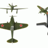 Советский истребитель ЛАГГ-3 1/144