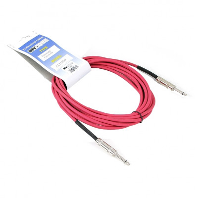 Invotone ACI1001/R - инструментальный кабель,6.3 mono Jack-6.3 mono Jack 1 м (красный)
