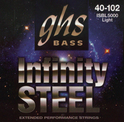 GHS ISB L5000 басс 4 стр. 40-102 Infinity Steel струны для 4-струнной бас-гитары