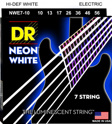 Комплект струн для 7-струнной электрогитары DR NWE7-10