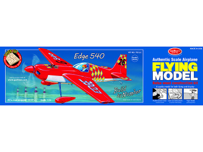 Сборная деревянная модель Самолет Edge 540. Guillows  1:14