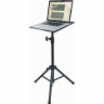 QUIK LOK LPH001 устойчивая стойка для ноутбука на треноге, нагрузка до 15 кг, в. от 82 до 132 см, платформа 31х39 см