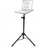 QUIK LOK LPH001 устойчивая стойка для ноутбука на треноге, нагрузка до 15 кг, в. от 82 до 132 см, платформа 31х39 см