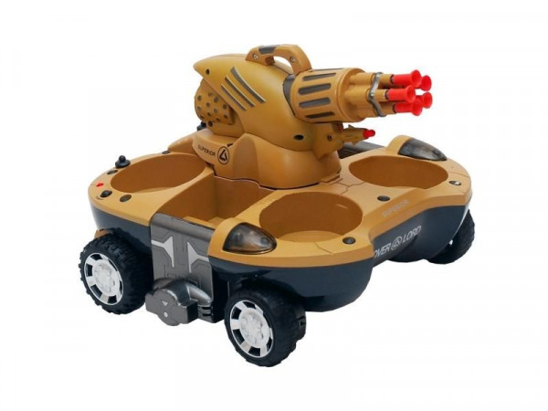 Р/У танк-амфибия YED стреляет присосками 24883B