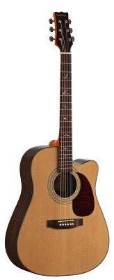 Акустическая гитара MARTINEZ W-18 C N натурального цвета