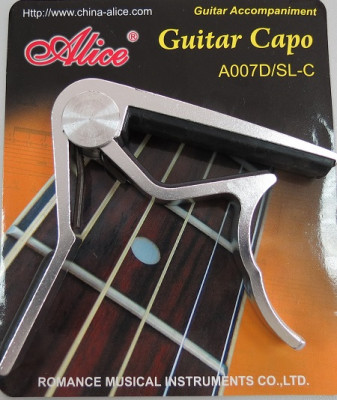 ALICE A007D/SL-C каподастр для классической гитары пружинный