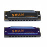Swan SW1020-4 C (ДО) диатоническая губная гармошка