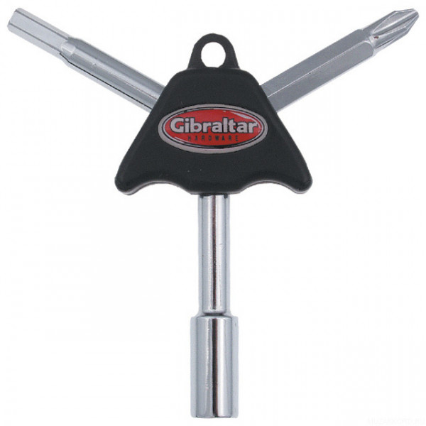 GIBRALTAR SC-GTK Tri Key Tool ключ для настройки барабанов