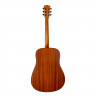 Акустическая гитара дредноут ROCKDALE Aurora D3 SBST, цвет санберст, сатиновое покрытие