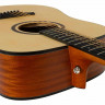 Акустическая гитара дредноут ROCKDALE Aurora D3 SBST, цвет санберст, сатиновое покрытие