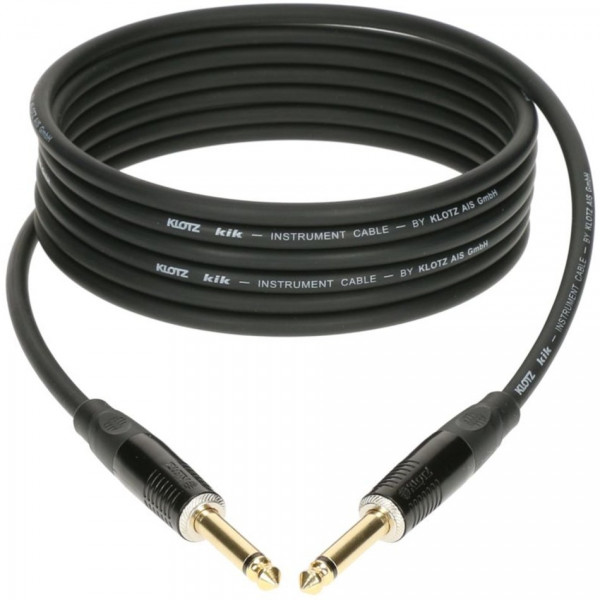 KLOTZ KIKKG4.5PRSW инструментальный кабель позолоченные KLOTZ Mono JACK 4.5м