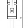 PAXPHIL PS115-CR струнодержатель для электрогитары