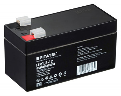 Аккумулятор для ИБП Pitatel HR1.2-12, 12V 1.2Ah