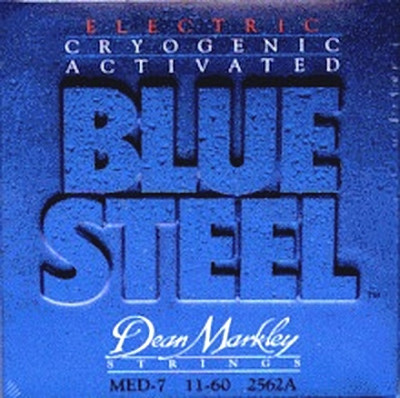 DEAN MARKLEY 2562A Blue Steel -струны для 7-стр. электрогитары (8% никелевое покрытие, заморозка) 11-60