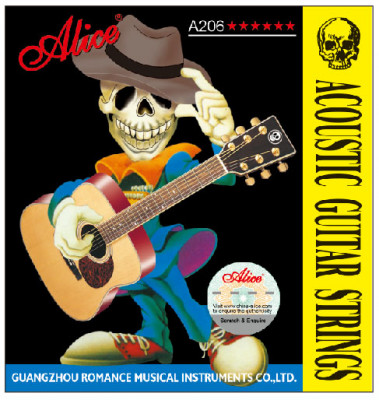 Alice A206-SL Комплект струн для акустической гитары