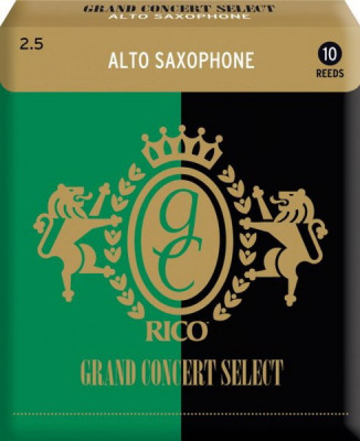 RICO RGC10ASX250 Grand Concert Select №2,5 10 шт трости для саксофона-альта