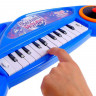 Музыкальное пианино «Весёлая мелодия», звук, свет, цвет синий