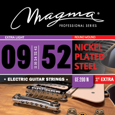 Комплект струн для 7-струнной электрогитары 9-52 Magma Strings GE200N