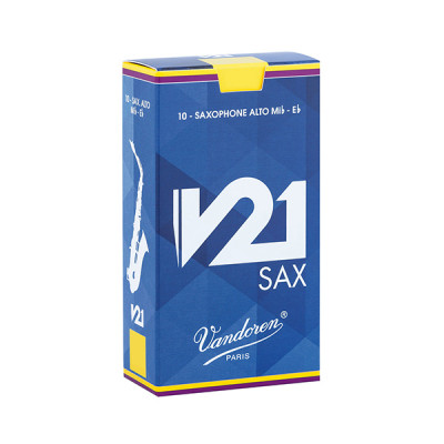 Vandoren SR-8125 V21 № 2,5 10 шт трости для саксофона альт