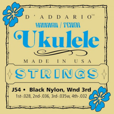 D'ADDARIO J54 струны для укулеле-тенор