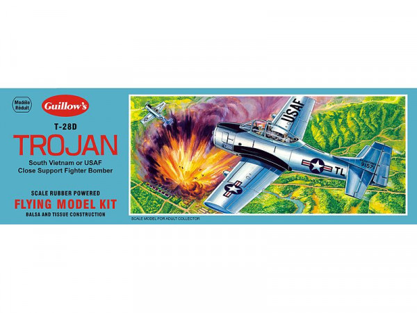 Сборная деревянная модель Самолет N.A. Trojan. Guillows 1:30
